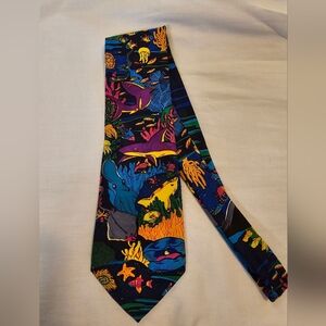 Andaloro aquatic tie. 100% polyester